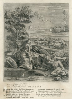 Antigone enterrant son frère Polynice