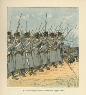 La bataille de Leipzig, 1813