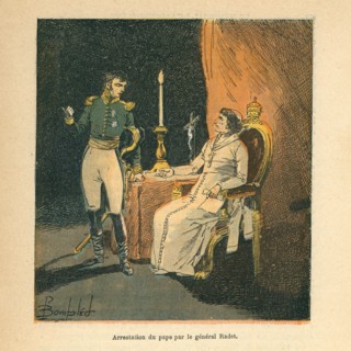 Arrest of Pope Pius VII in 1809