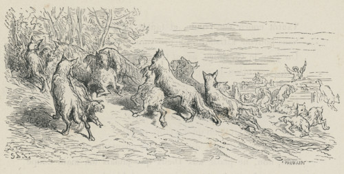 Fable "Les Loups et les brebis"