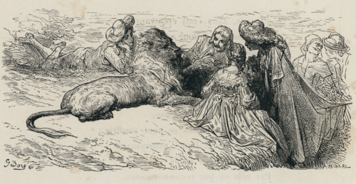 Fable "Le Lion amoureux"