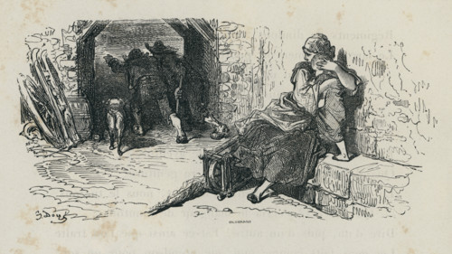 Fable "Le Loup la mère et l'enfant"