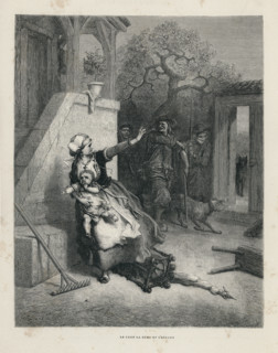 Fable "Le Loup la mère et l'enfant"