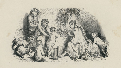 Fable "Le Satyre et le passant"