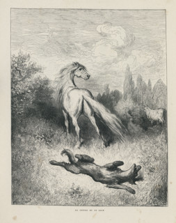 Fable "Le Cheval et le Loup"