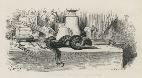 Fable "Le Serpent et la lime"