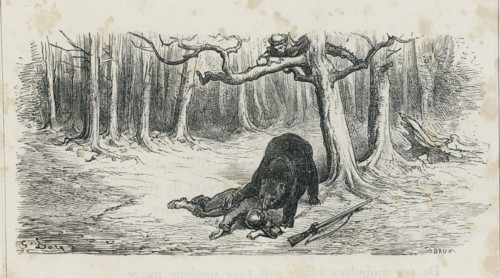 Fable "L'Ours et les deux compagnons"