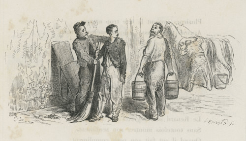 Fable "Le Mulet se vantant de sa généalogie"