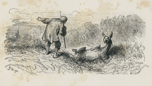 Fable "Le Vieillard et l'âne"