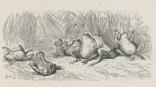 Fable "Le Soleil et les grenouilles"