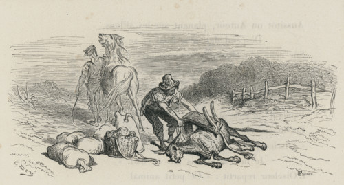 Fable "Le Cheval et l'âne"