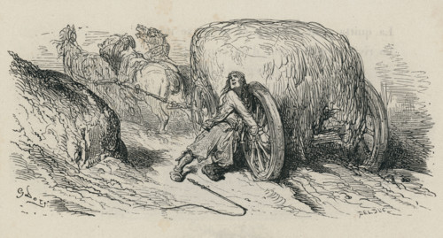 Fable "Le Chartier embourbé"