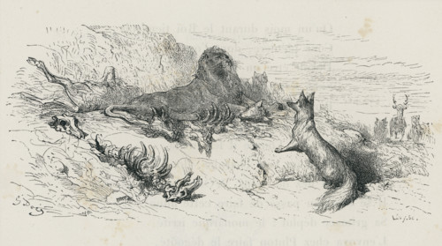 Fable "La Cour du Lion"