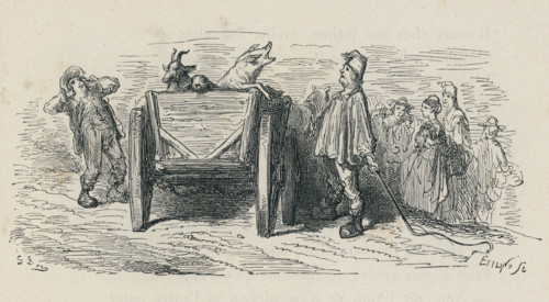 Fable "Le Cochon, la chèvre et le mouton"