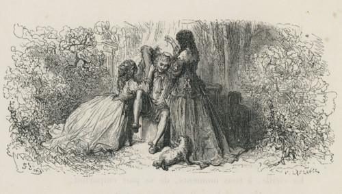 Fable "L'Homme entre deux âges et ses deux maîtresses"