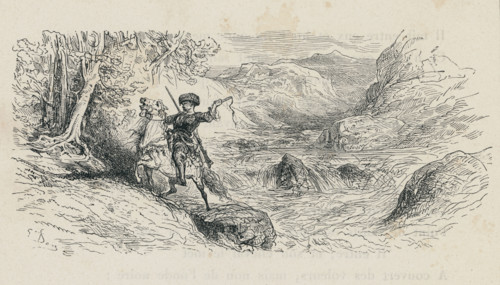 Fable "Le Torrent et la rivière"