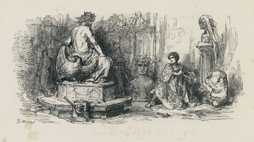 Fable "Le Statuaire et la statue de Jupiter"