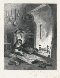 Fable "Le Singe et le Chat"