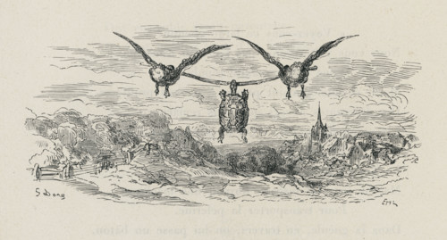 Fable "La Tortue et les deux canards"