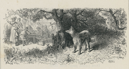 Fable "Le Loup et les bergers"