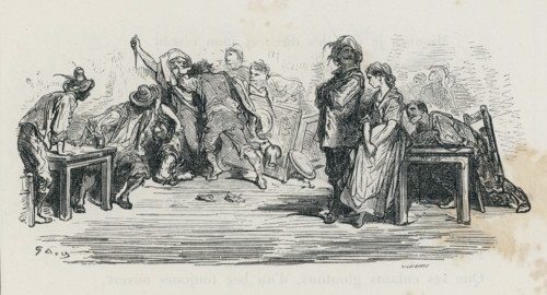 Fable "La Perdrix et les coqs"