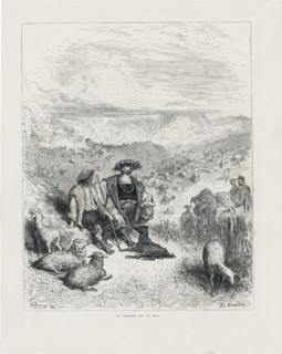 Fable "Le Berger et le Roi"