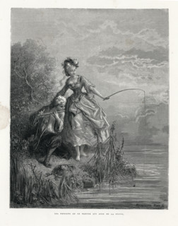 Fable "Les Poissons et le Berger qui joue de la flûte"