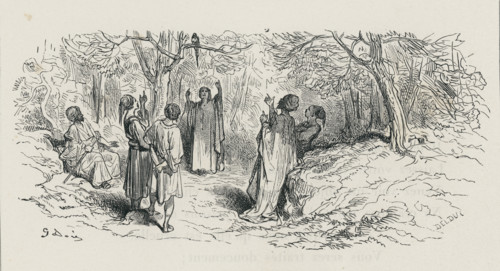 Fable "Les Deux perroquets, le Roi et son fils"