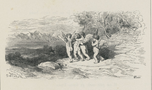 Fable "Les Dieux voulant instruire un fils de Jupiter"