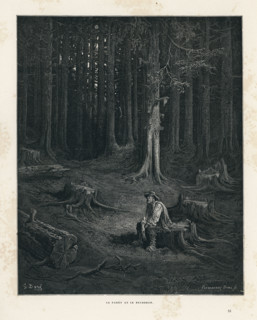 Fable "La Forêt et le bûcheron"
