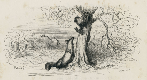 Fable "Le Coq et le renard"