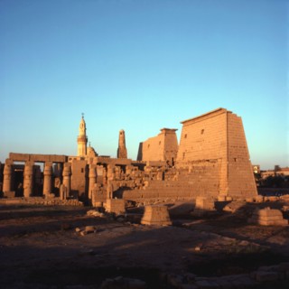Luxor, West side of the temple