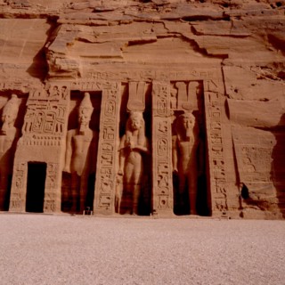Abu Simbel, small temple. North façade
