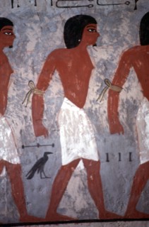 Valley of the Kings, Tomb of Horemheb: Prisoners
