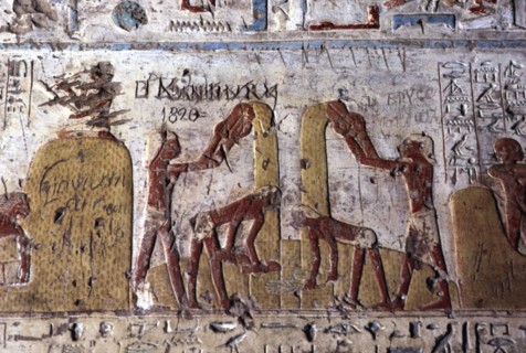El Kab, Tomb of Paheri, Farming scenes