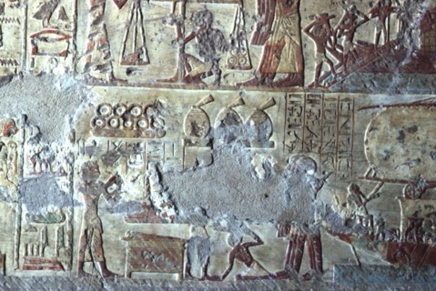 El Kab, Tomb of Paheri, Inventory of ingots