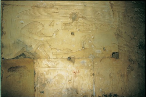 Abydos, Scène des mystères d'Osiris