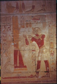 Abydos, Représentation d'Osiris et de Pharaon