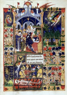 Manuscrit des Heures de Rohan-Montauban : vie et martyr de Saint Laurent