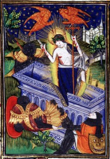 Manuscrit des Heures de Rohan-Montauban : La  Résurrection du Christ