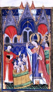 Manuscrit des Heures de Rohan-Montauban : vie de saint Nicolas