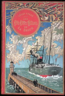 Jules Verne, 'The 500 Millions of the Begum', cover