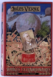 Jules Verne, 'The Floating Island', cover