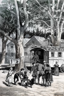 Jules Verne, "César Cascabel", illustration