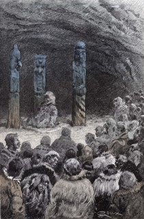 Jules Verne, 'César Cascabel', illustration