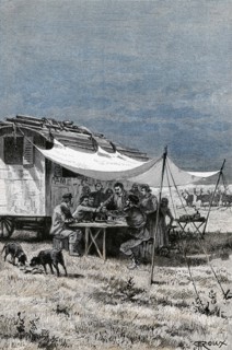 Jules Verne, 'César Cascabel', illustration