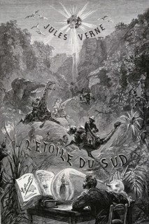 Jules Verne, "L'Etoile du Sud", frontispice