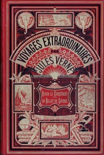 Couverture de "Robur le Conquérant" et "Un billet de loterie", de Jules Verne