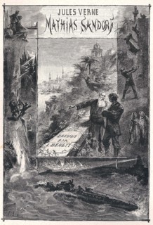 Jules Verne, "Mathias Sandorf", frontispice
