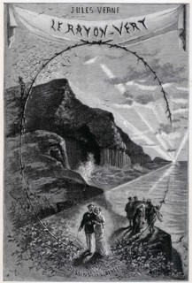 Jules Verne, "Le Rayon vert", frontispice
